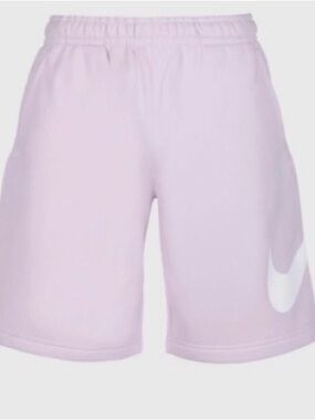 Nike Jordan Light Pink Athletic Shorts with White Logo